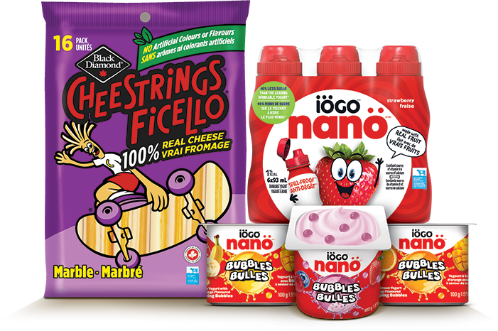Black Diamond Cheestrings- iÖGO Nanö Yogurt